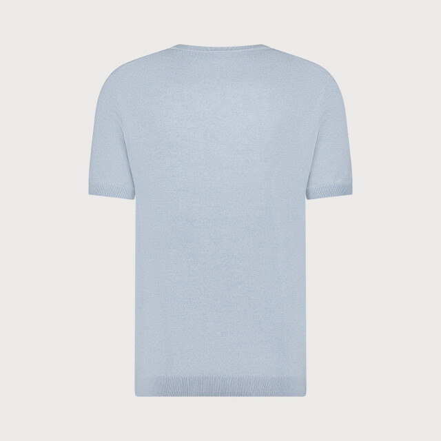 Blue Industry Het luxe basic knitted t-shirt | KBIS25-M17 large