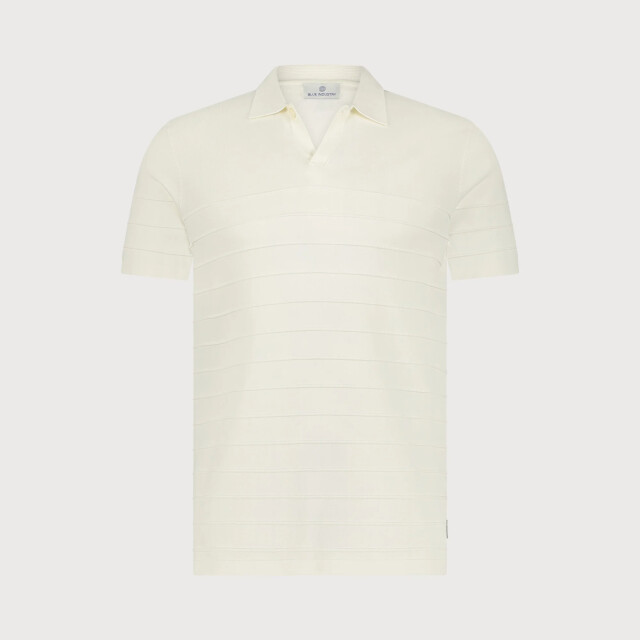 Blue Industry De knitted v-hals polo | KBIS25-M7 large