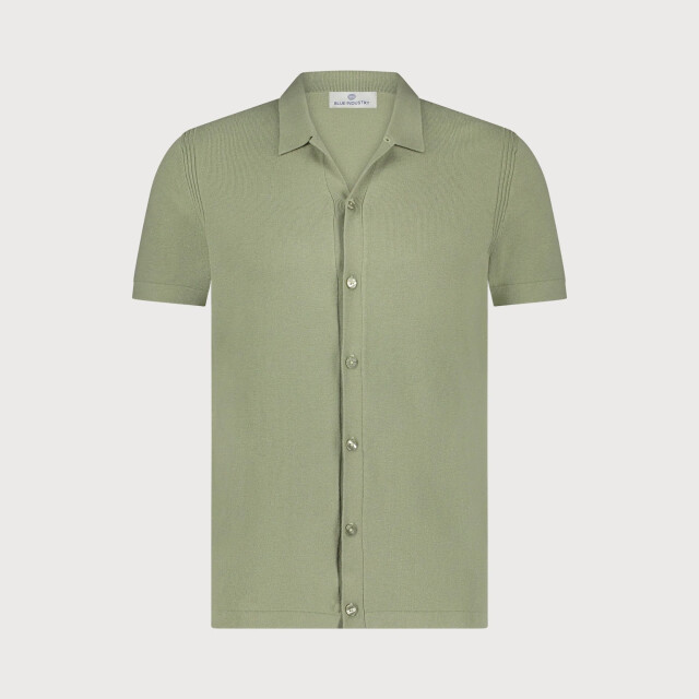 Blue Industry De knitted doorknoop polo | KBIS25-M9 large