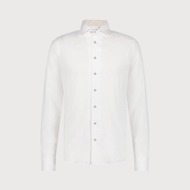 Blue Industry Het casual linnen overhemd | 5111.51-WHITE large