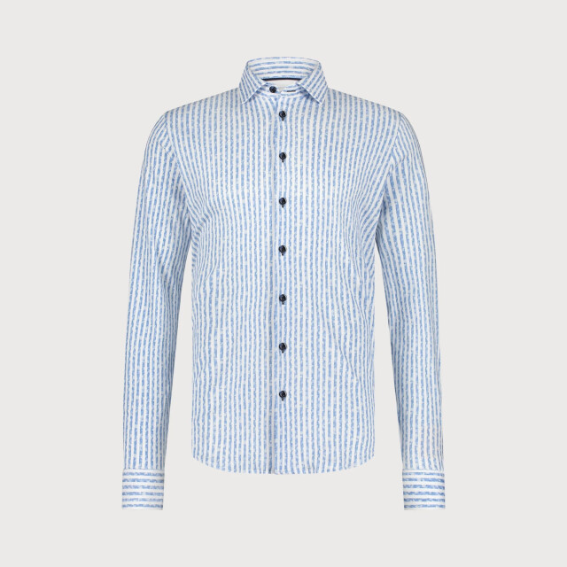 Blue Industry Het basic gestreepte overhemd | 5110.51-BLUE large
