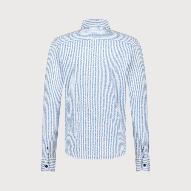 Blue Industry Het basic gestreepte overhemd | 5110.51-BLUE large