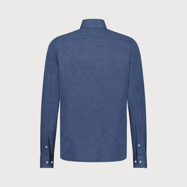 Blue Industry Het casual linnen overhemd | 5111.51-NAVY large