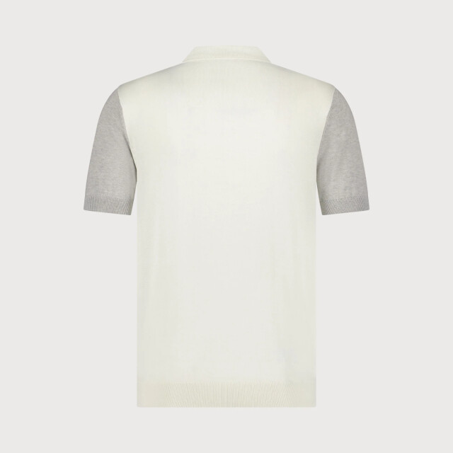 Blue Industry De grafische polo met ritssluiting | KBIS25-M19 large