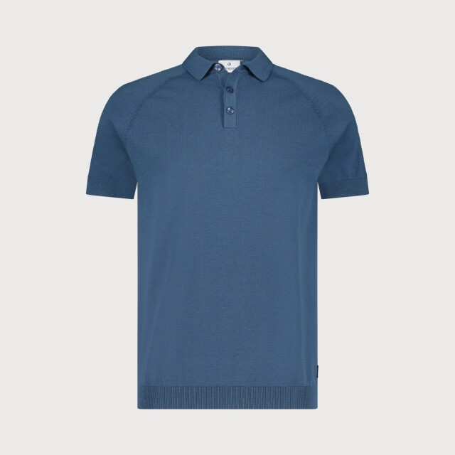 Blue Industry De basic knitted polo | KBIS25-M18 large