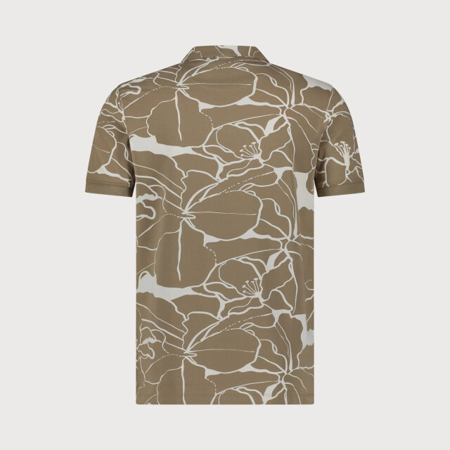 Blue Industry De bloemdessin polo | KBIS25-M36 large