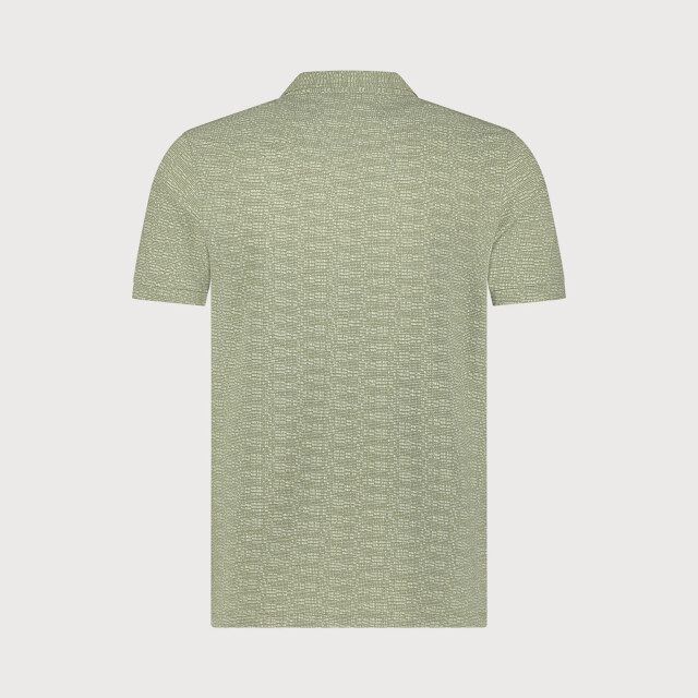 Blue Industry Polo met mini design | KBIS25-M39 large