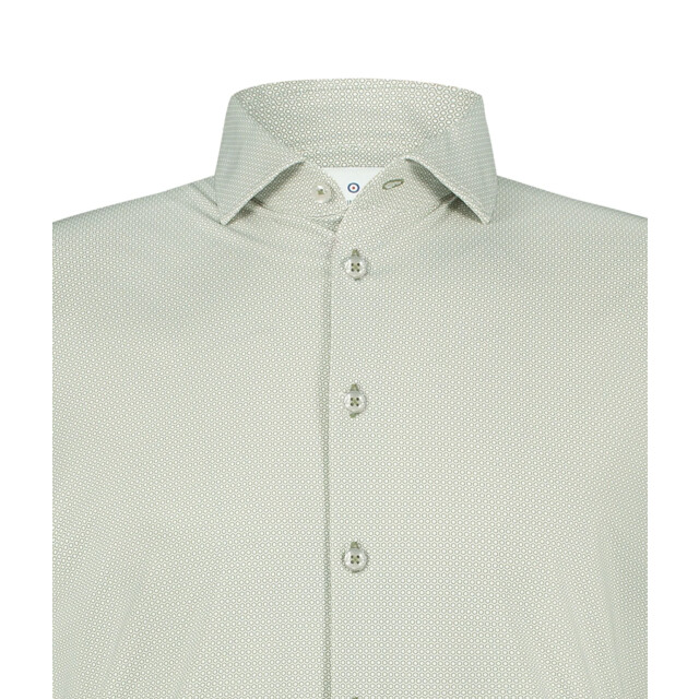Blue Industry Het microprint overhemd | 5101.22-KHAKI large