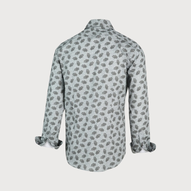 Blue Industry Groen print overhemd | 2190.22-GREEN large