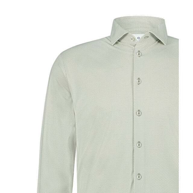 Blue Industry Het microprint overhemd | 5101.22-KHAKI large