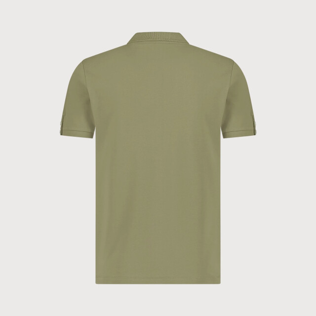 Blue Industry De v-hals polo | KBIS25-M38 large