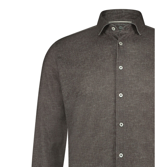 Blue Industry Denim look overhemd | 4215.42-BROWN large