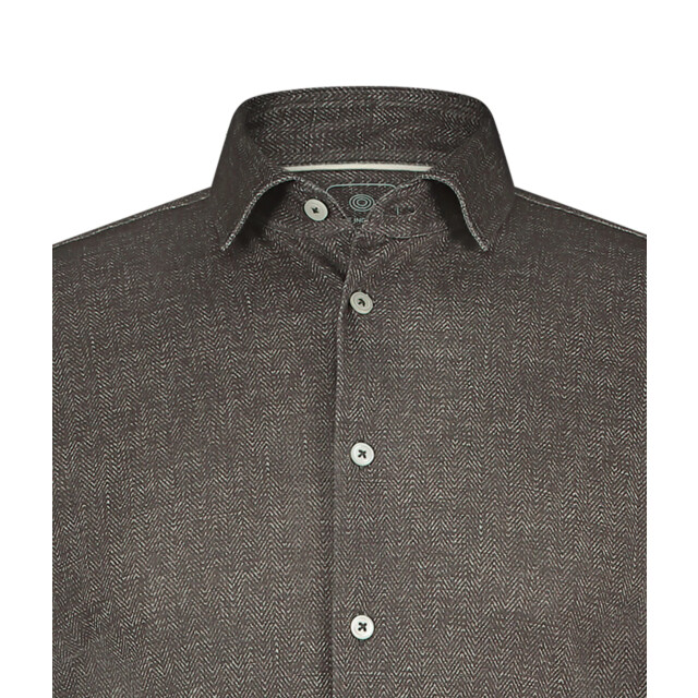 Blue Industry Denim look overhemd | 4215.42-BROWN large