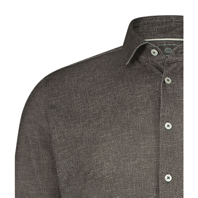 Blue Industry Denim look overhemd | 4215.42-BROWN large