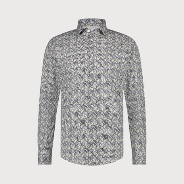 Blue Industry All-over print overhemd | 4103.41-NAVY large