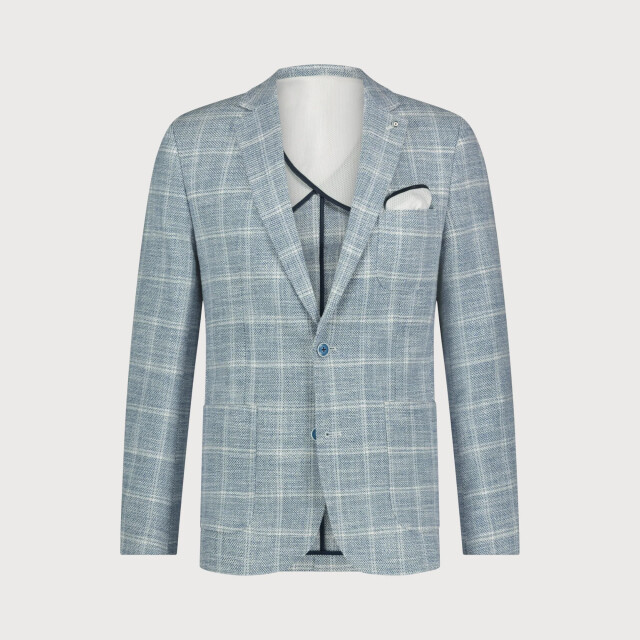 Blue Industry Cotton linnen colbert | JBIS24-M6 large