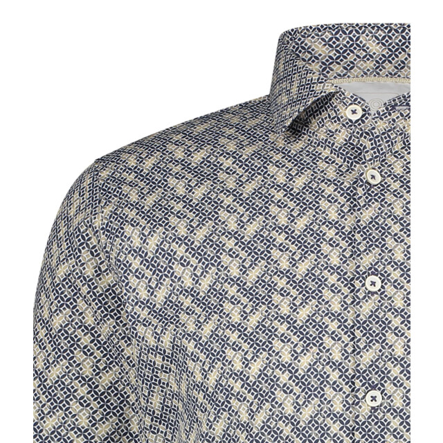 Blue Industry All-over print overhemd | 4103.41-NAVY large
