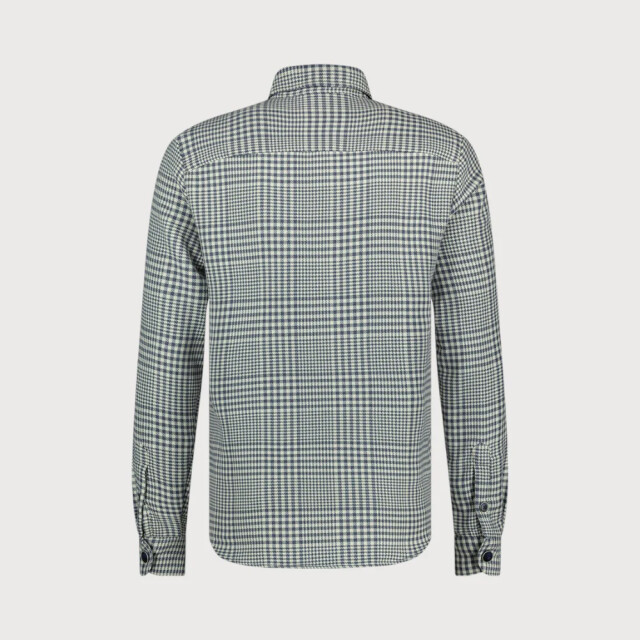 Blue Industry Overshirt met ruitmotief | 4129.41-BLUE large