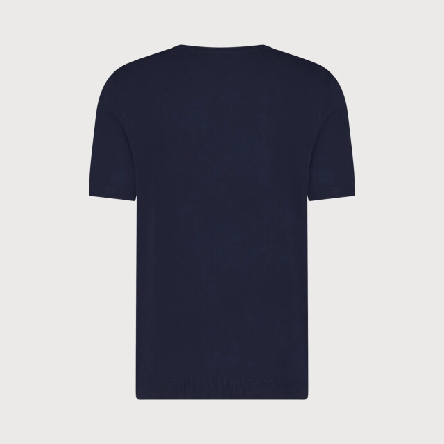 Blue Industry Het luxe basic knitted t-shirt | KBIS25-M17 large