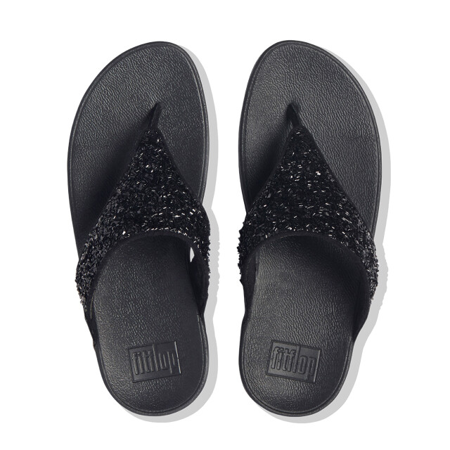 FitFlop Lulu shimmerfoil toe-thongs CJ2 large