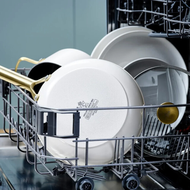 BK Cookware Bk sublime wokpan crème 28 cm CC009078-001 large