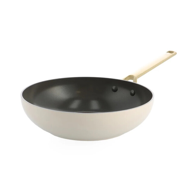 BK Cookware Bk sublime wokpan crème 28 cm CC009078-001 large