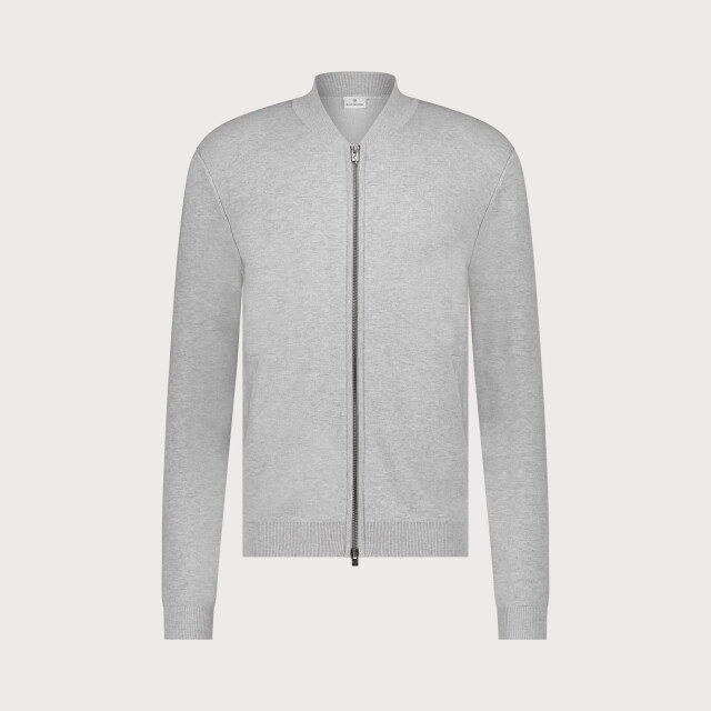 Blue Industry Melange zipper pullover | KBIW24-M13 large