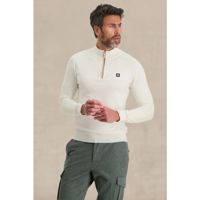 Blue Industry Cashmere blend half-zip trui | KBIW23-M13 large