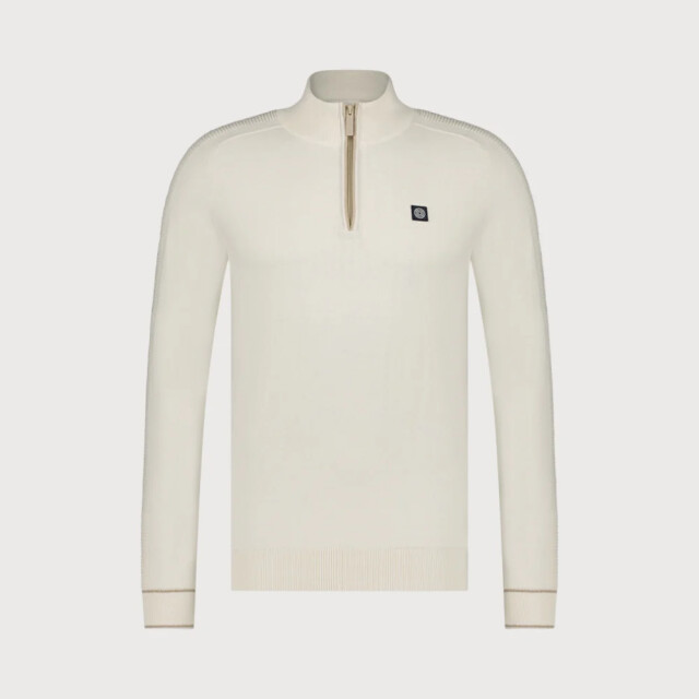 Blue Industry Cashmere blend half-zip trui | KBIW23-M13 large