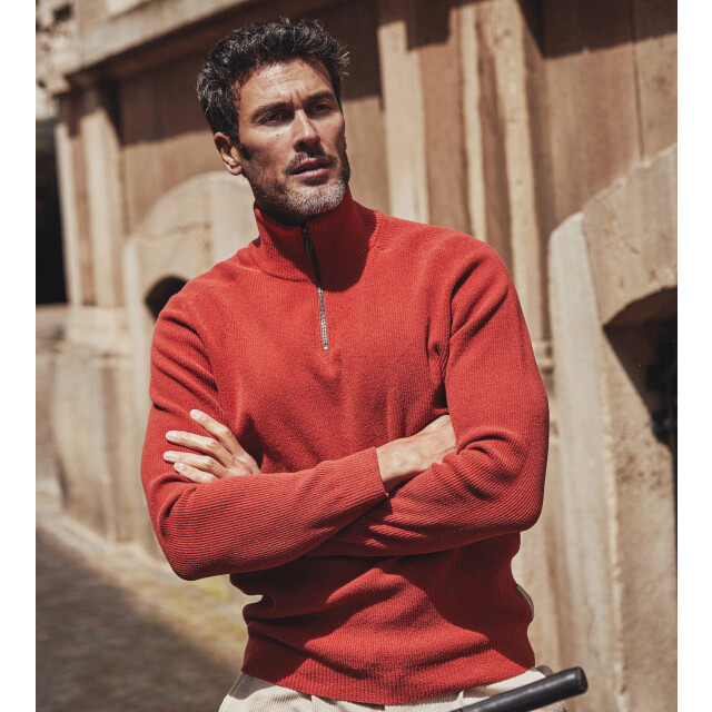 Blue Industry Luxe half-zip pullover | KBIW24-M16 large