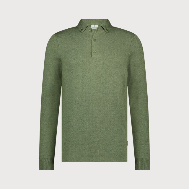 Blue Industry De lange mouw polo | KBIS25-M12 large