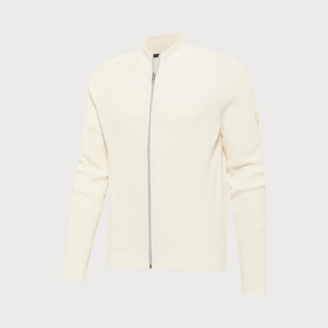 Blue Industry Katoenen vest met rits | KBIW22-M1 large