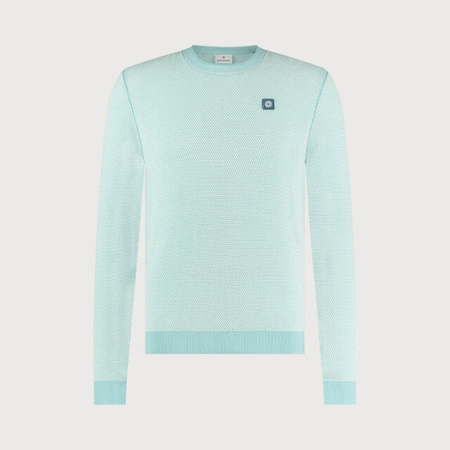 Blue Industry Luxe structuur pullover | KBIS24-M2 large