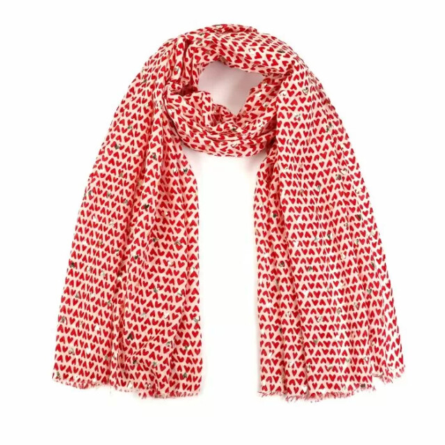 Sunset shawl sh70117 rood combi 06811.649.0004 large