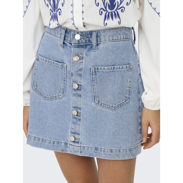 Only onlamazing hw skirt tai dnm noos 15349035 light blue denim 06411.260.0104 large