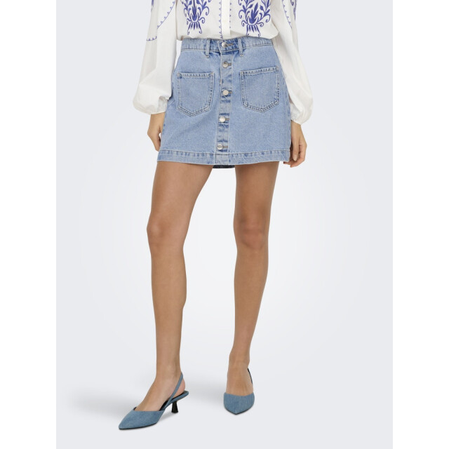 Only onlamazing hw skirt tai dnm noos 15349035 light blue denim 06411.260.0104 large