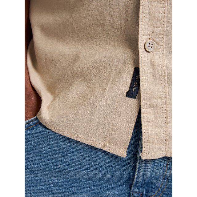 Petrol Industries men shirt short sleeve uni m-1050-sis414 7130 light tan 05632.810.0003 large