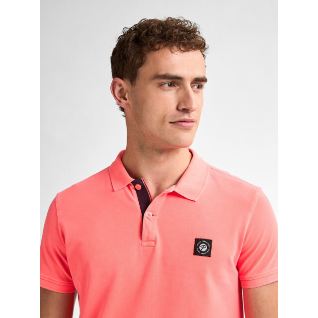 Petrol Industries men polo short sleeve m-1050-pol945 3099 fiery coral 05311.630.0021 large