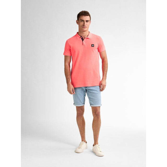 Petrol Industries men polo short sleeve m-1050-pol945 3099 fiery coral 05311.630.0021 large