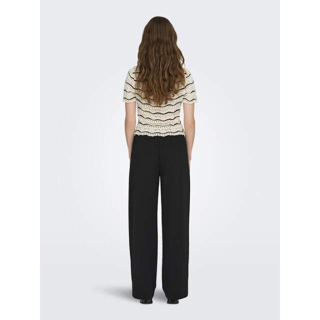 Only onlannasofia life ss stripe o-neck 15318123 black 06712.999.0118 large