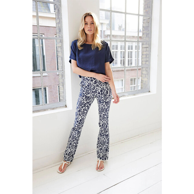 Helena Hart 7308 flair print flor marine 7308 large