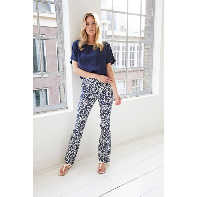 Helena Hart 7308 flair print flor marine 7308 large