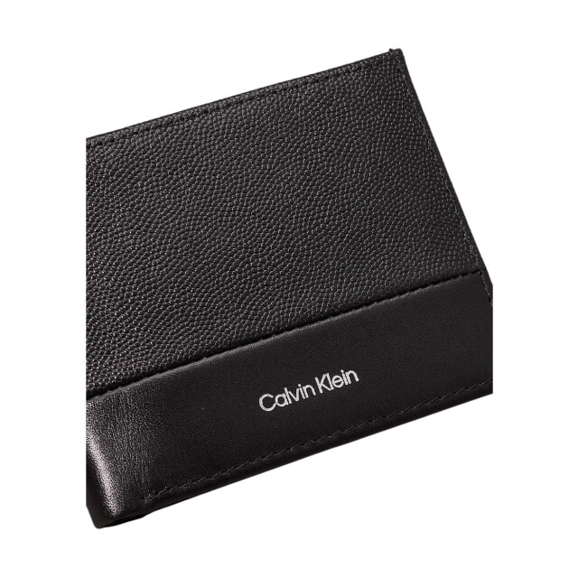 Calvin Klein Portmonnee heren leer voor dames Calvin Klein Zwart Portemonnee Leer large