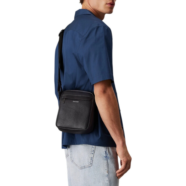 Calvin Klein Tas heren 21x17x7 Calvin Klein Zwart Reportertas large