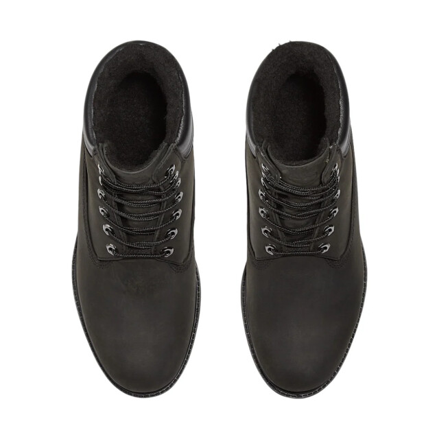 Timberland Leer heren laarzen Timberland Zwart Premium Waterdichte Veterboot Laarzen large