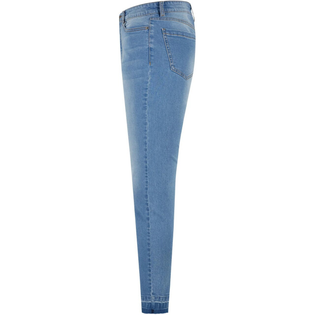Urban Classics Dames high waist skinny jeans UTTN1390_clearbluebleached large