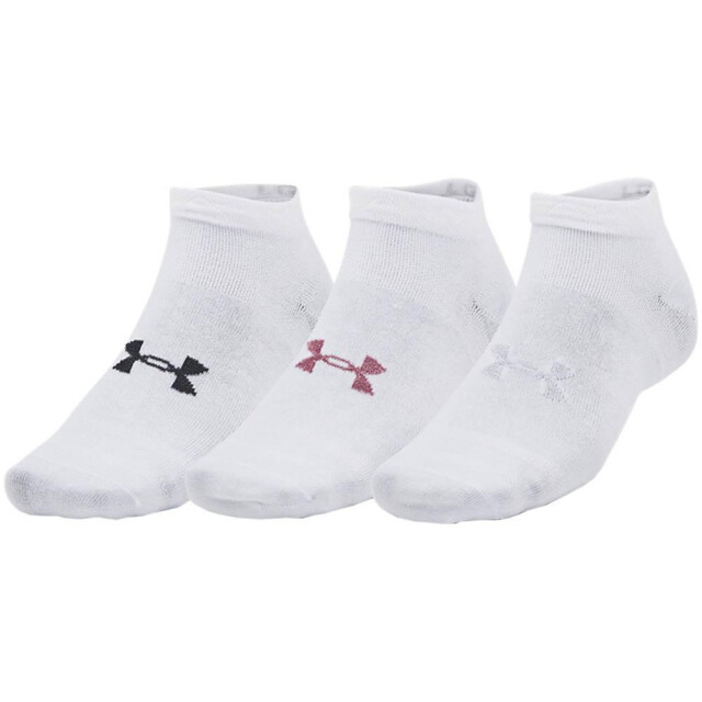 Under Armour Essentiële laag uitgesneden sokken voor volwassenen (pak van 3) UTMR753_white large