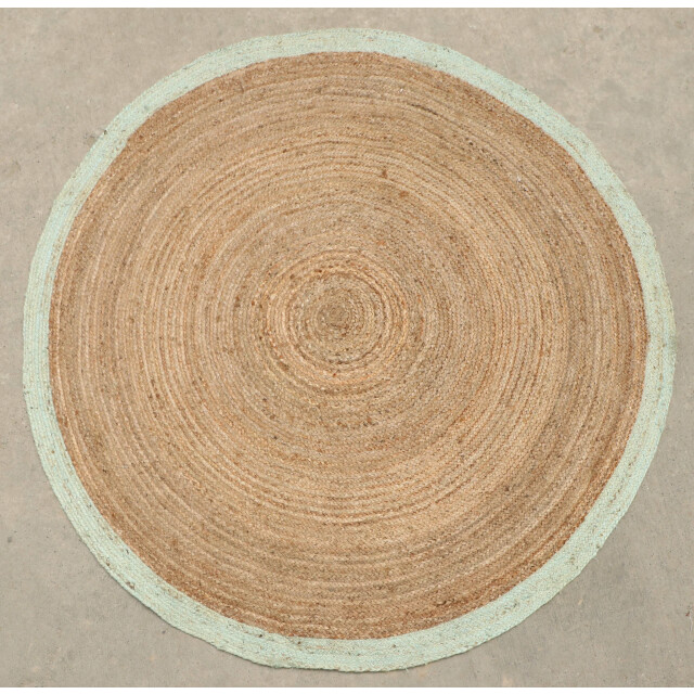 Velaar Vloerkleed jaipur jute rond tapijt 100% jute natur- 150 cm rond 3172152 large