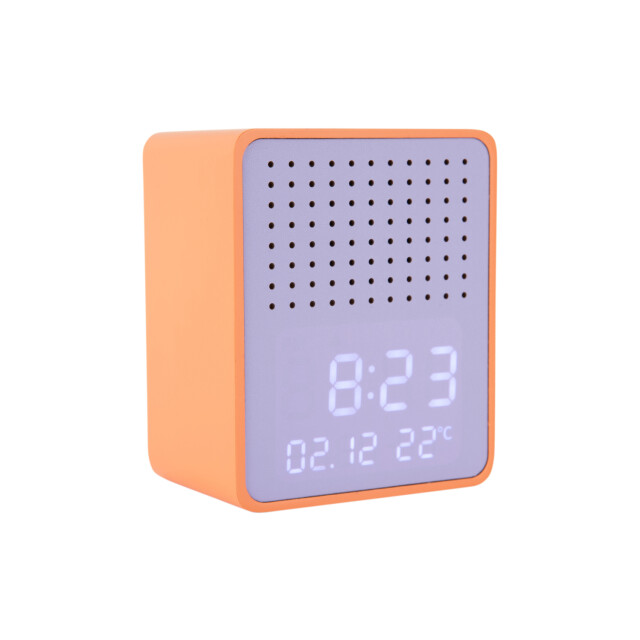 Karlsson wekker funky vibes blue tooth speaker bright orange & purple 3064832 large