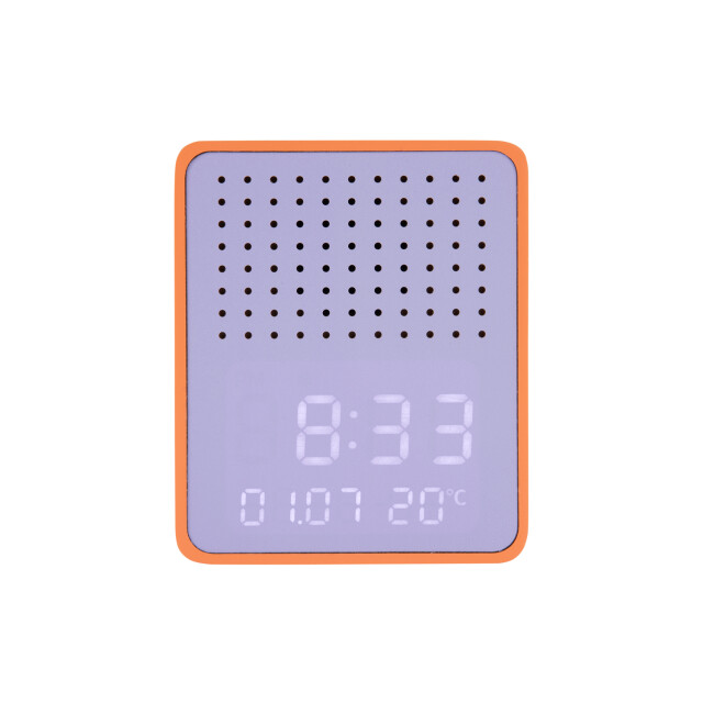 Karlsson wekker funky vibes blue tooth speaker bright orange & purple 3064832 large